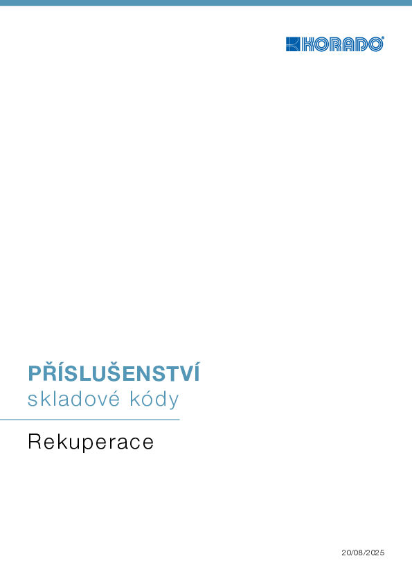 Katalog Příslušenství 20 8 2025